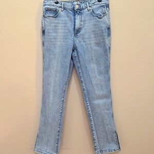 Gianni Bini Slit Cuff Jeans